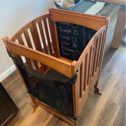 Wooden Toddler Tower