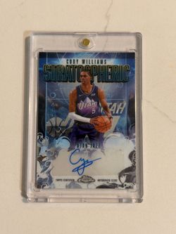 Cody Williams Auto #SM-CW Stratospheric Signatures