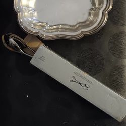 Silver Thongs And Dish