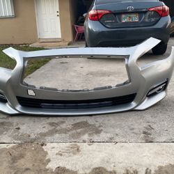 2015 infiniti q50 front bumper