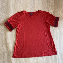 VINCE CAMUTO RED TOP SMALL