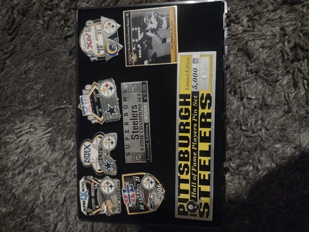Pittsburgh Steelers Hall Of Fame Pen Sets