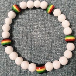 White African Bead Bracelet