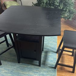 Small Black Kitchen Table