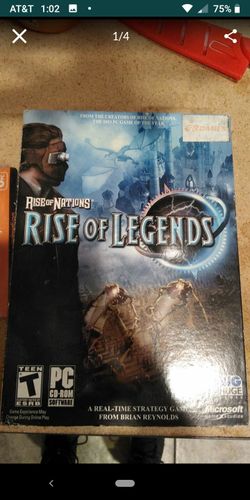 Rise of legends discs 1,2,3,4 $15