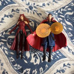 Marvel Legends Sorcerer Pack (Scarlet Witch and Doctor Strange)