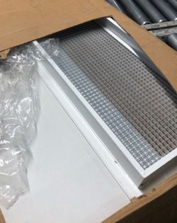 Grill with return filter