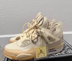 Off white air Jordan 4s