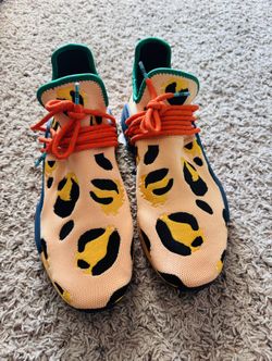 Size 11 adidas Pharrell x NMD Human Race Animal Print