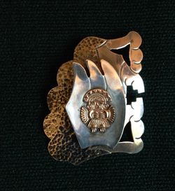 Silver 925 18k Gold Pendent $90