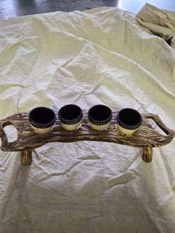 Disney Star Wars Galaxy’s Edge Oga’s Cantina Rancor Teeth Beer Flight Set Unused