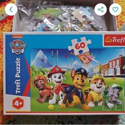 Paw Patrol Puzzle 4 years old