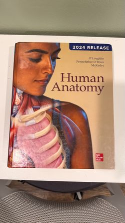 Human Anatomy Textbook 2024 Release McGraw Hill
