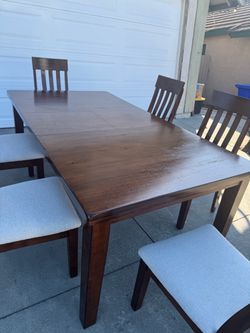 Dining Table With 6 Chairs