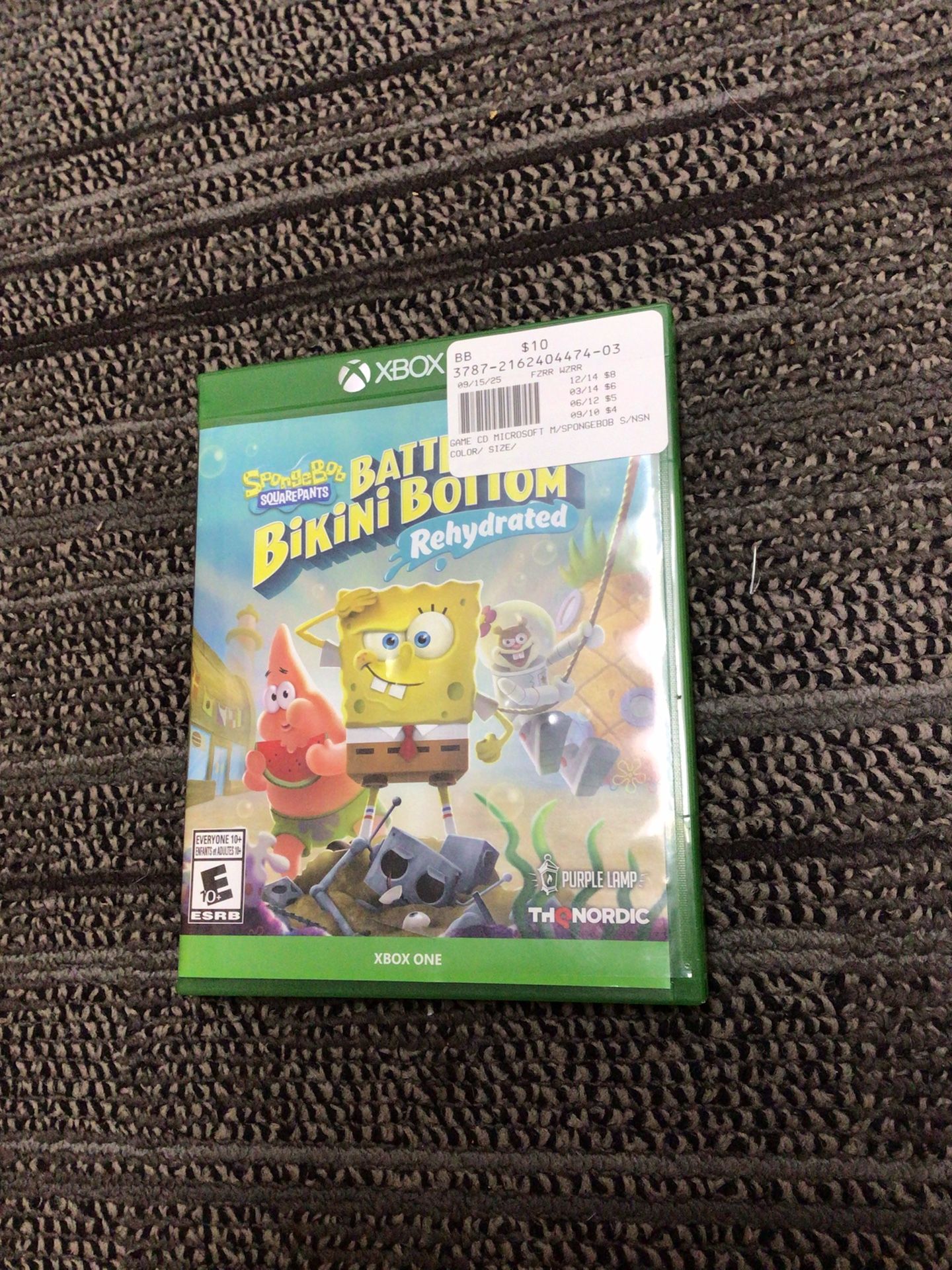 SpongeBob SquarePants: Battle For Bikini Bottom Rehydrated - Xbox One