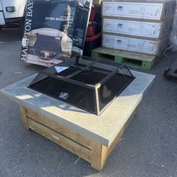 Hampton bay 34” Wood Fire Pit 