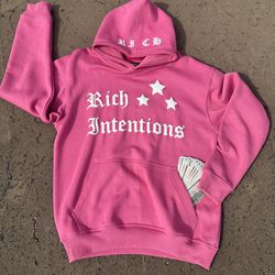 Rich Intentions “PINK TREE” Hoodie 