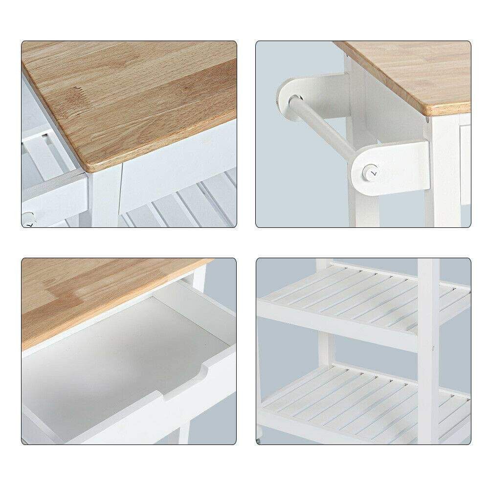 🔥BRAND NEW Kitchen Cart Cabinet