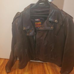 Women's Plus Size Leather Jacket 