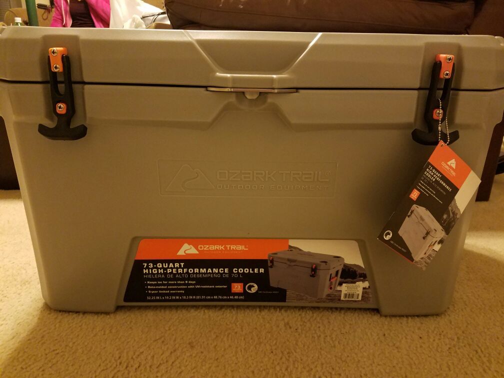 72 quart ozark trail sales cooler