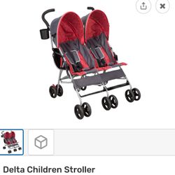 Delta Children LX Side by Side Stroller 