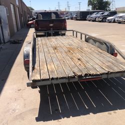 16 Ft x 6ft 5 Inches Wooden Bed Trailer 