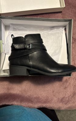 Faux Leather Booties