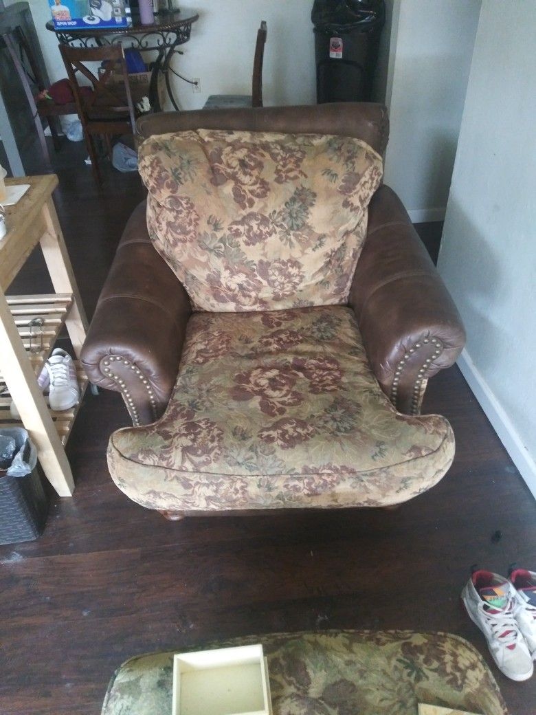 Chair And Ottoman