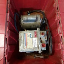 Very Big Vacuum Pump Will Snoo Put Into This Band Not Looking Too Good But Runs Well Make Offer