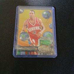 1997 Skybox Metal Universe Allen Iverson Card
