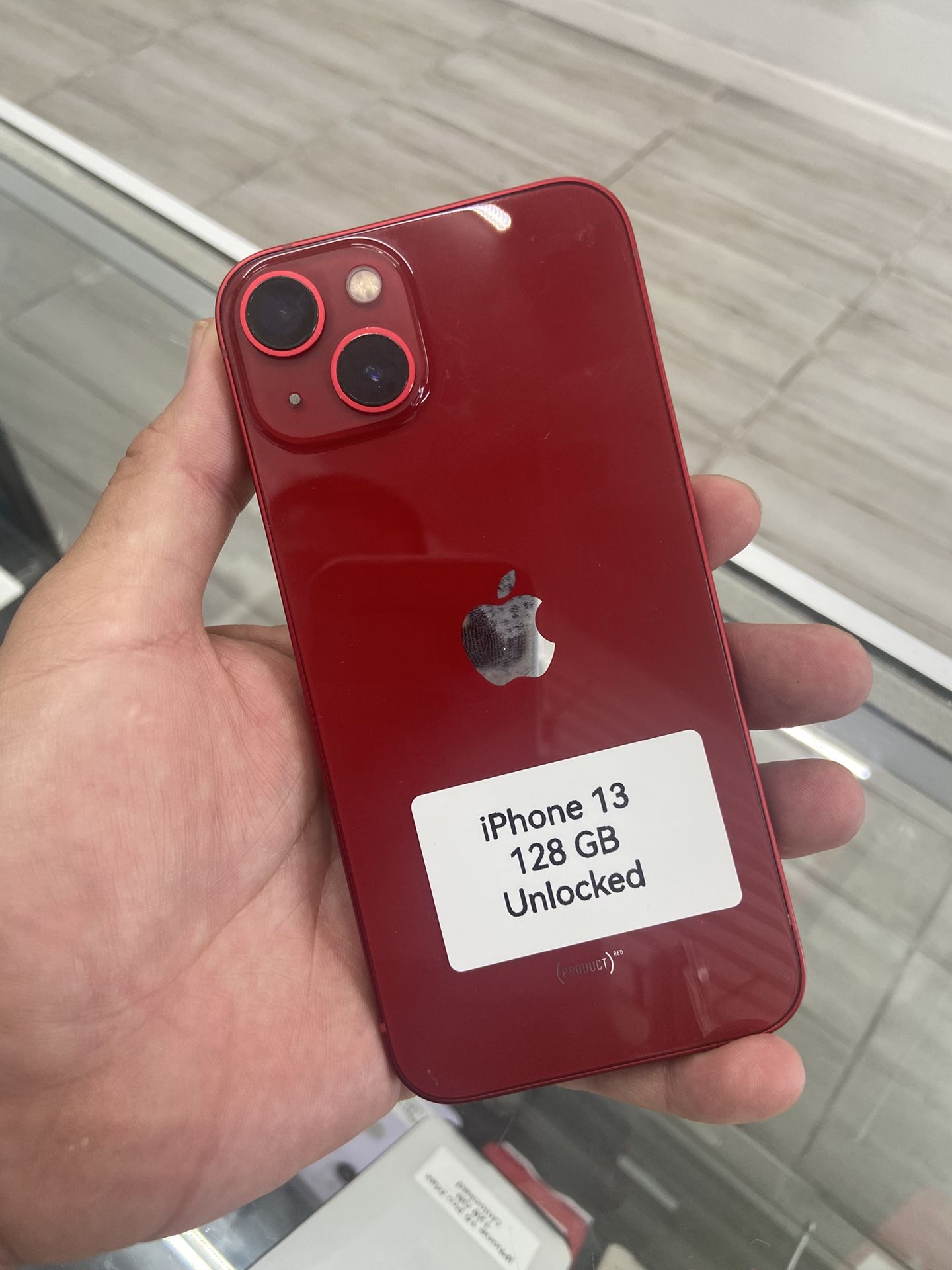 Red iPhone 13 Unlocked. Cash Or $50 Down W Approval