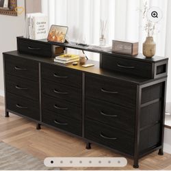 Dresser With Fabric Drawer , Tv Stand 