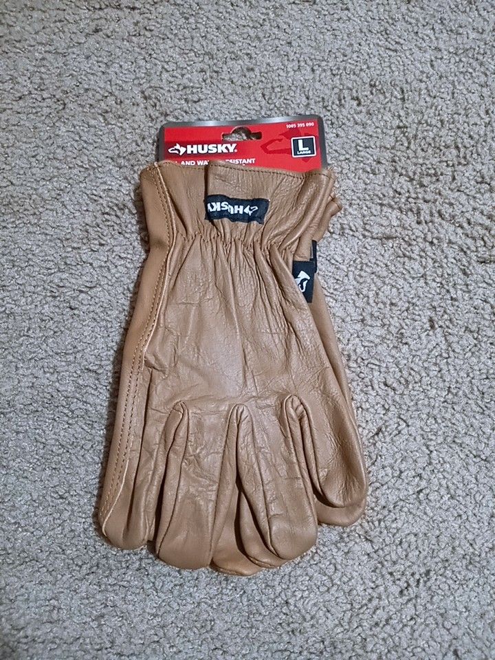 Husky Leather Gloves (Size L)