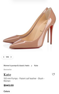 New Louboutin Pigalle Follies 100 (38) Red Bottoms