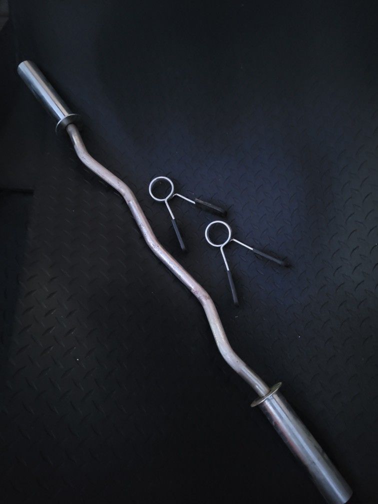 Olympic curl bar
