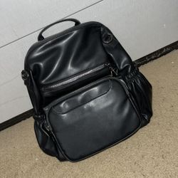 Leather Mini Women’s Backpack 