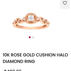 Rose Gold Diamond Ring