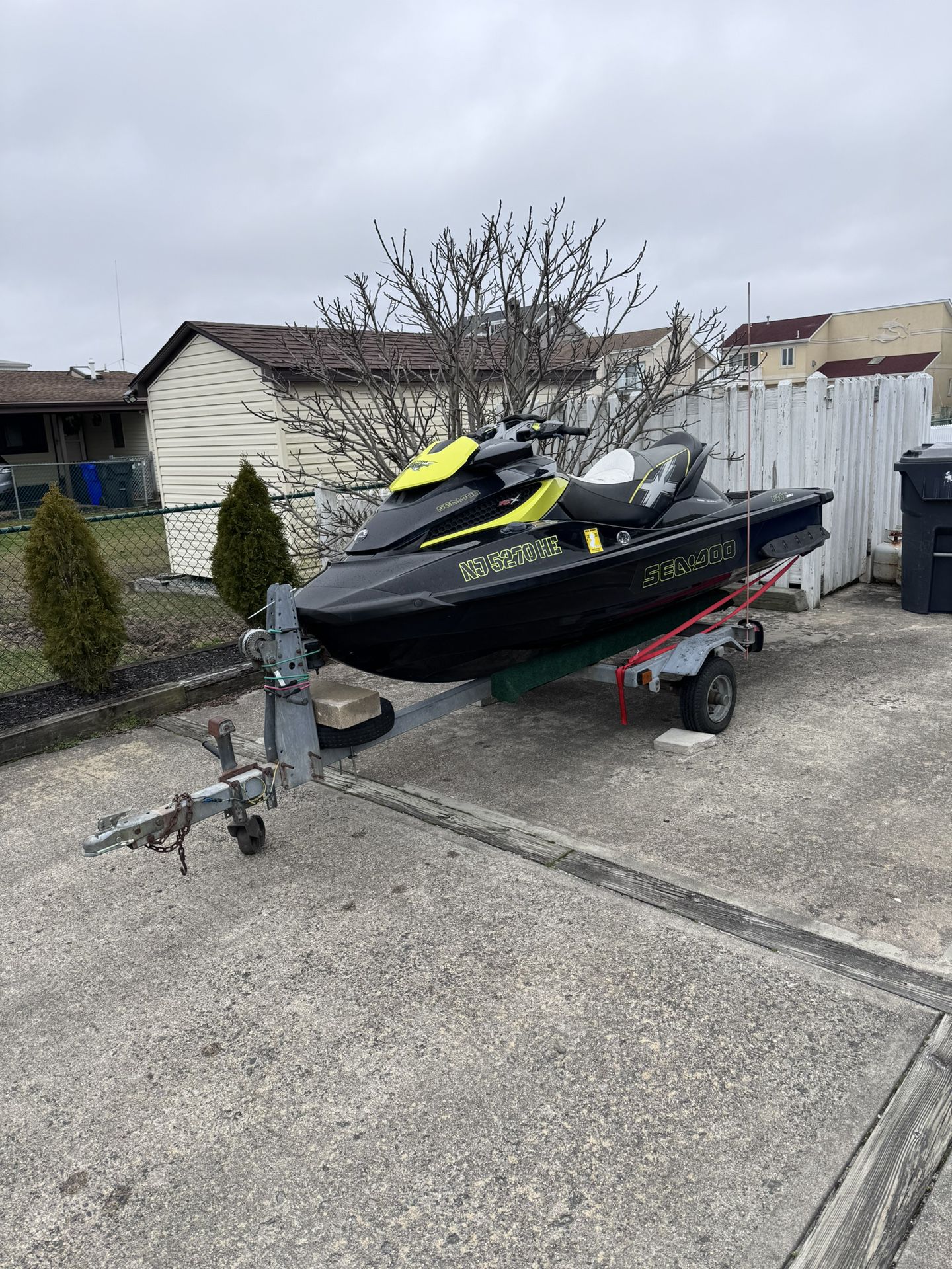Seadoo RXT-X 260 And Trailer
