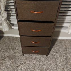 4 Drawer Fabric Dresser 