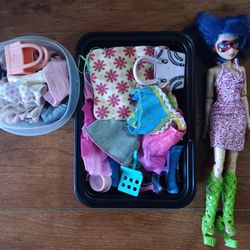 Barbie Doll and Clothes 