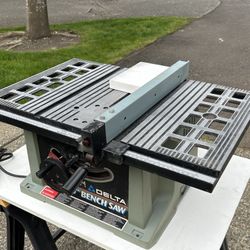 10” Table Saw Delta 13 Amp