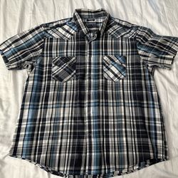 American Rag Plaid Shirt XL