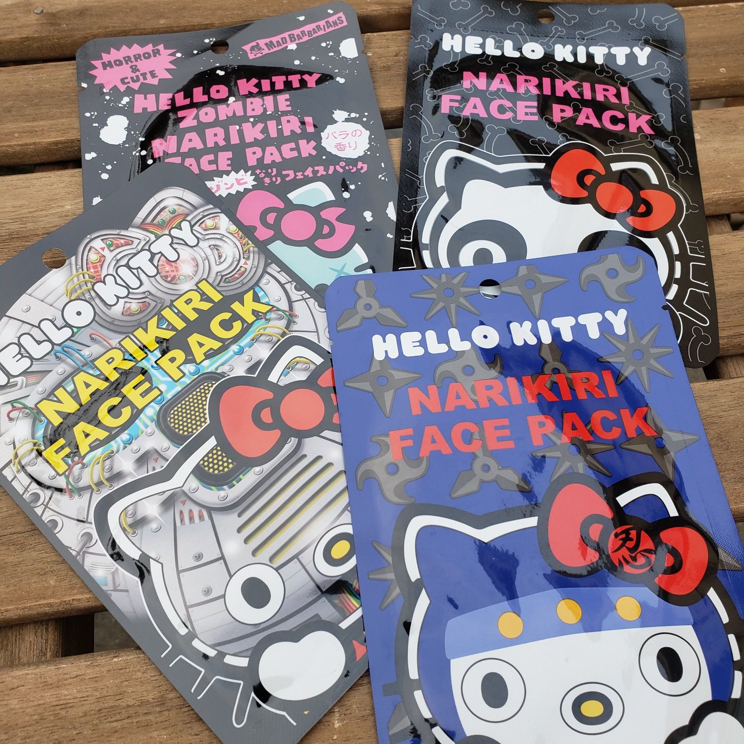HELLO KITTY Narikiri Face Pack for Skincare NEW!