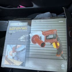 Harbor Freight discontinued Chicago Electric Heavy Duty Drill