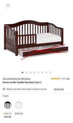 Toddler day bed *read description