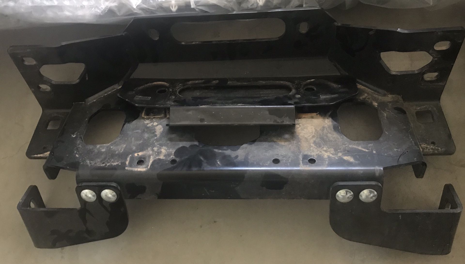 Warn Winch Plate for 2018 JL Jeep Rubicon