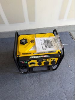 Champion Durlfuel generator