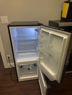 Insignia Compact Refrigerator & Freezer — $100