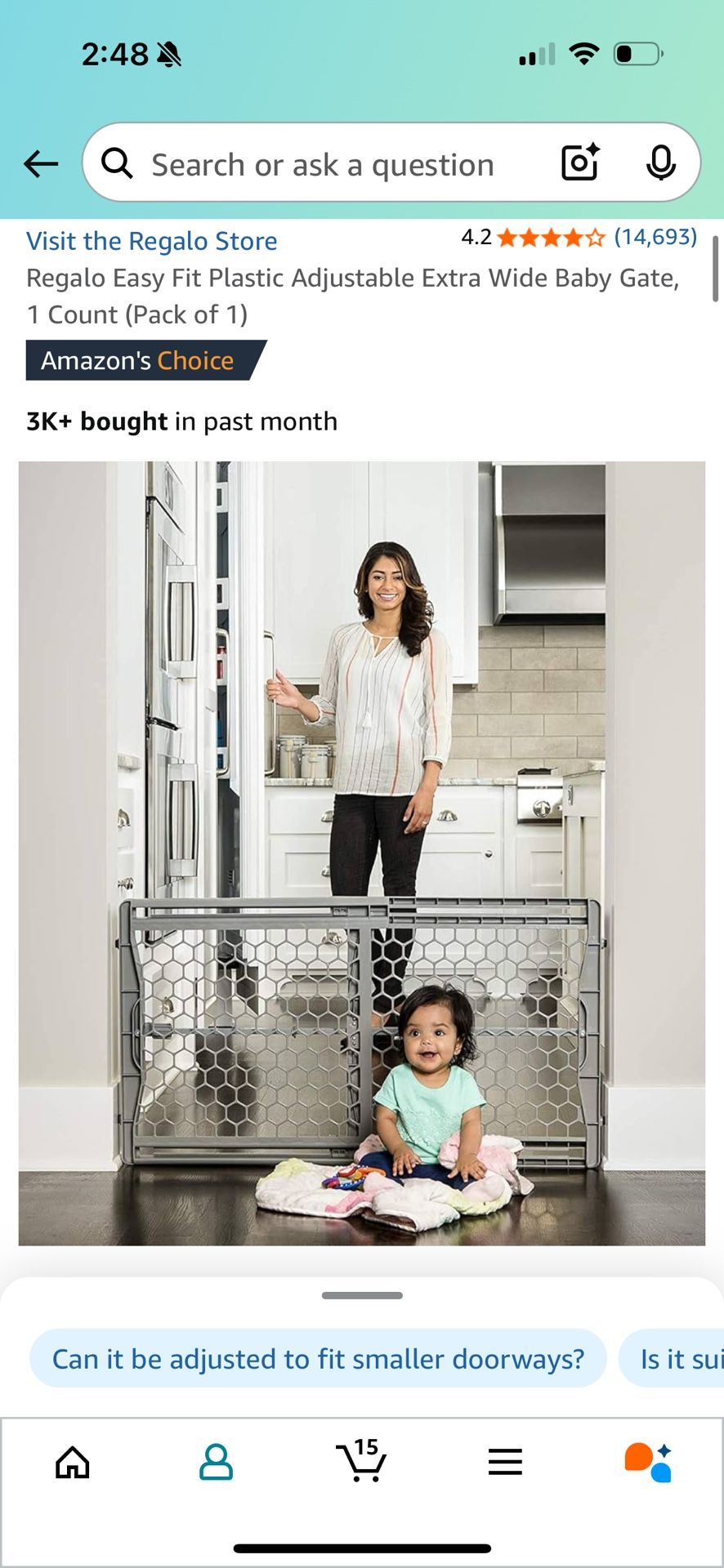 Baby gate, Pet Gate (unused)
