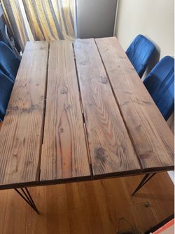 Kitchen Table or Dining Room Table with Hairpin Legs